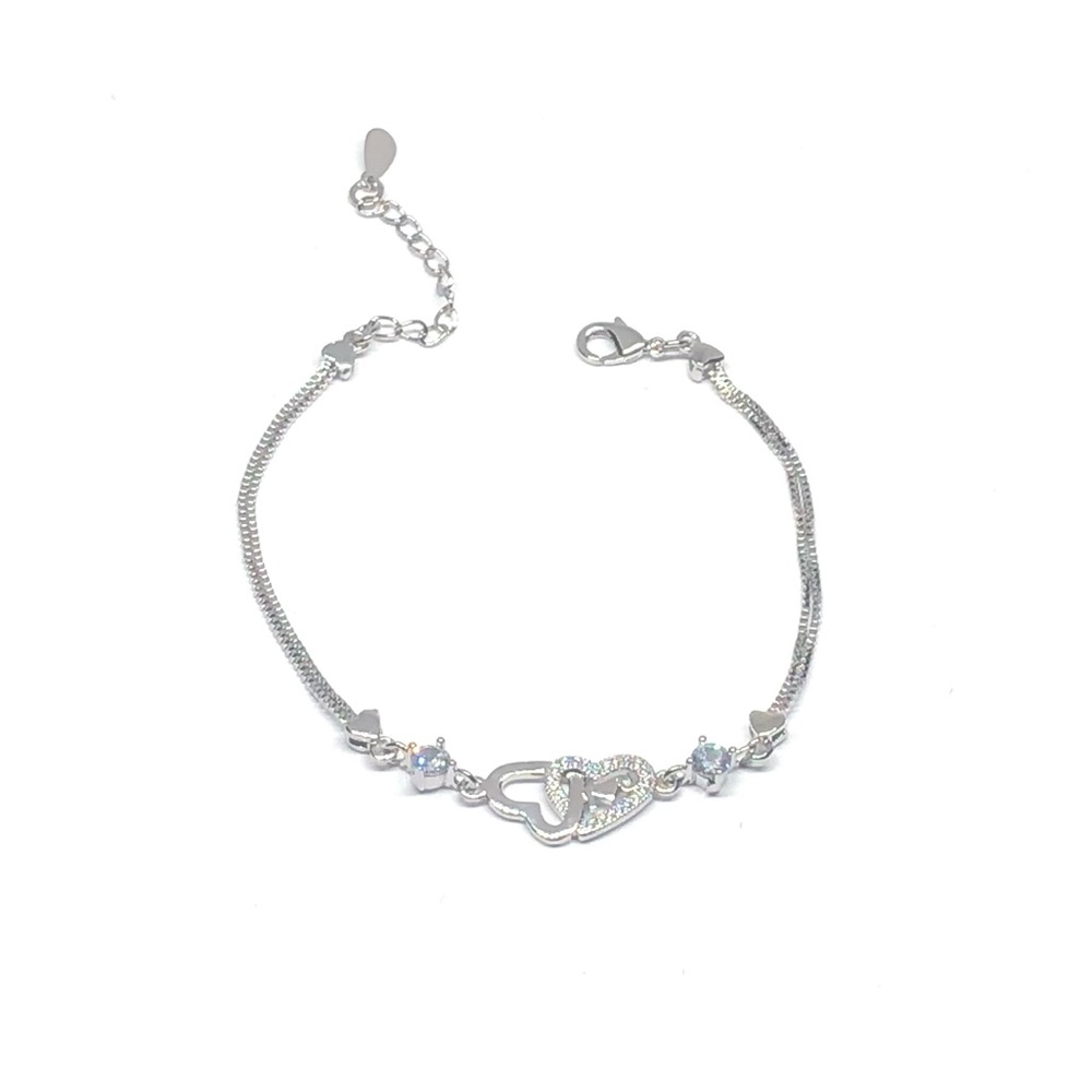I ❤️ U  Heart Link Bracelet